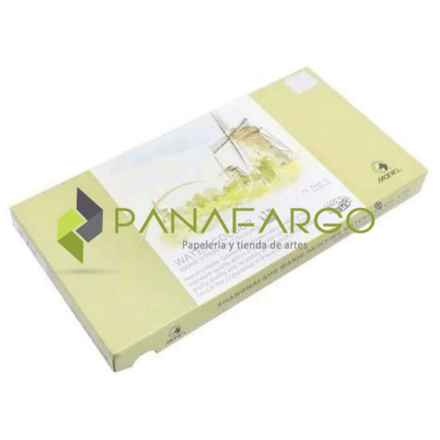 Acuarela Maries X 12 de 12 ml en Tubo caja verde Panafargo