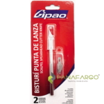 Bisturi Metalico Gipao XActo GP050 Punta de Lanza Panafargo