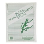 Bloc papel semilogaritmico x20 hojas Nessan