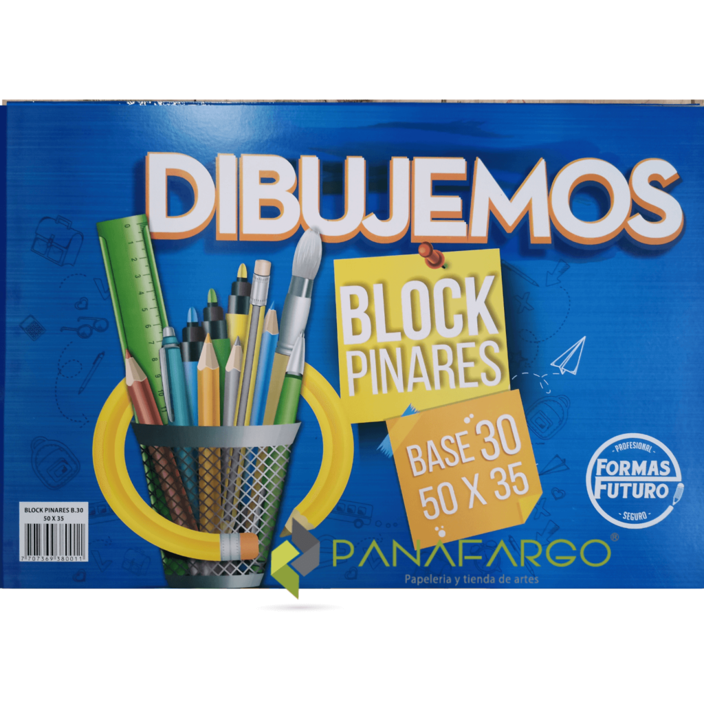 Block Pinares Base 30 Rotulado 20 Hojas 50X35 14 Panafargo