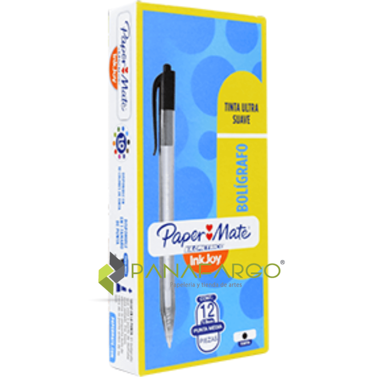 Boligrafo Retractil Kilometrico 100 Negro