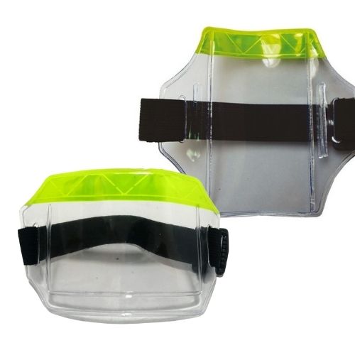 Brazalete Reflectante Horizontal Y Vertical Porta Carnets Portada