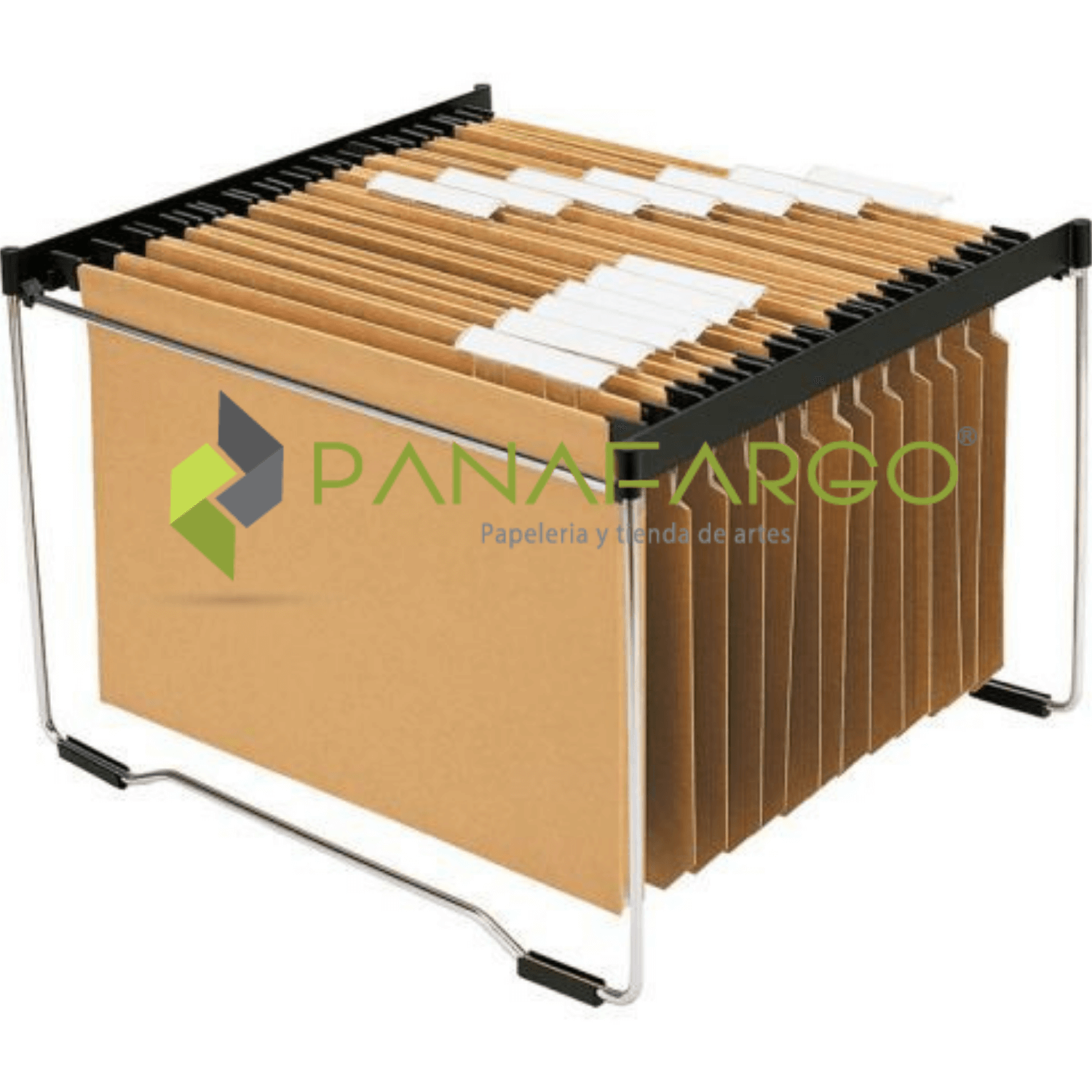 Carpeta Colgante Carton Oficio Varilla metalica archivador Panafargo