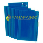 Carpeta Colgante Plastica Oficio Varilla azul Panafargo