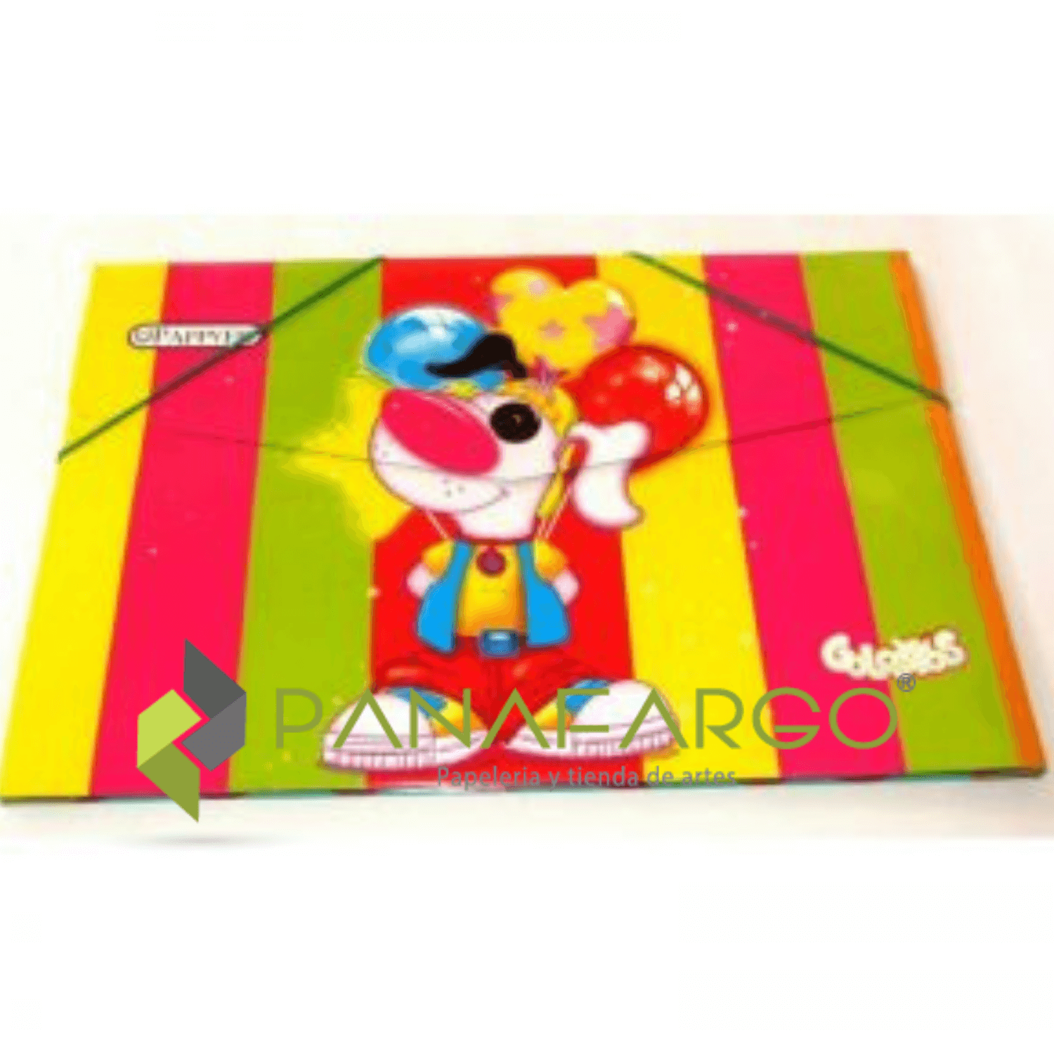 Carpeta Resorte Carton FabriFolder Escolar unidad Panafargo