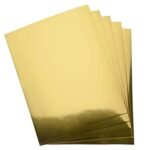Cartulina Metalizada 70X100cm Dorada Y Plateada Dorado Varias