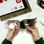 Cartulina Metalizada 70X100cm Dorada Y Plateada Mascara