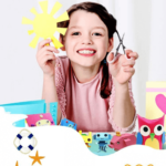 Cartulina Plana De Colores Fluorescen plana nina Panafargo