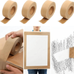 Cinta Para Marqueteria En Kraft Engomada En Todas Las Medidas Panafargo