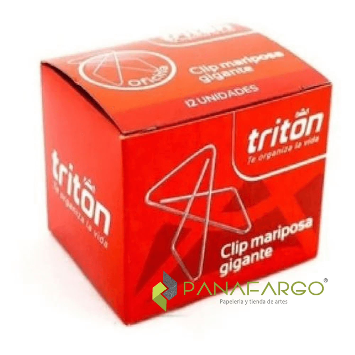 Clip Mariposa Triton Gancho Gigante metalico Por 50 Und
