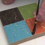 Craquelador Franco Arte De 60ml Base De Agua 4 Cuadros