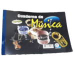 Cuadernillo De Musica Con Pentagrama Sencillo Pasta Panafargo 1