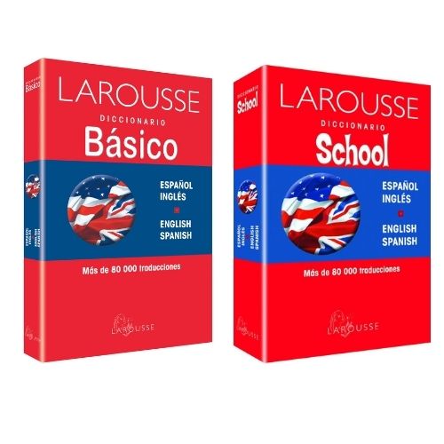 Diccionario Ingles Espanol Larousse Tipo Basico Y School Juntos