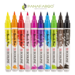 Ecoline brush pen 10 estuche brillante sin tapa