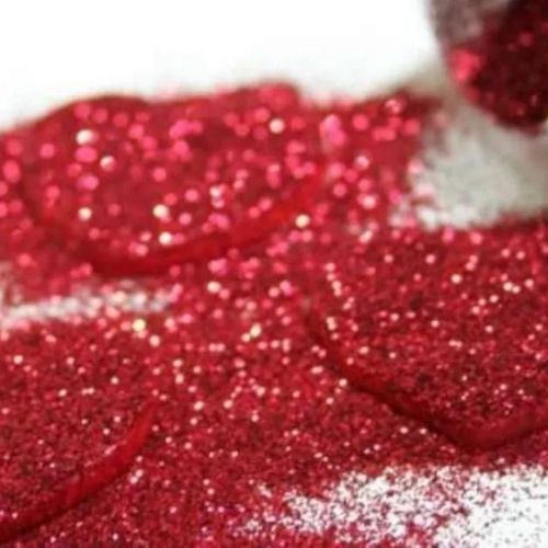 Escarcha X Libra De Todos Los Colores Corazones Con Escarcha Roja