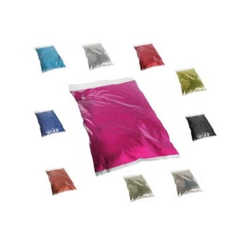 Escarcha X Libra De Todos Los Colores Varios Muestra Rosado En Medio