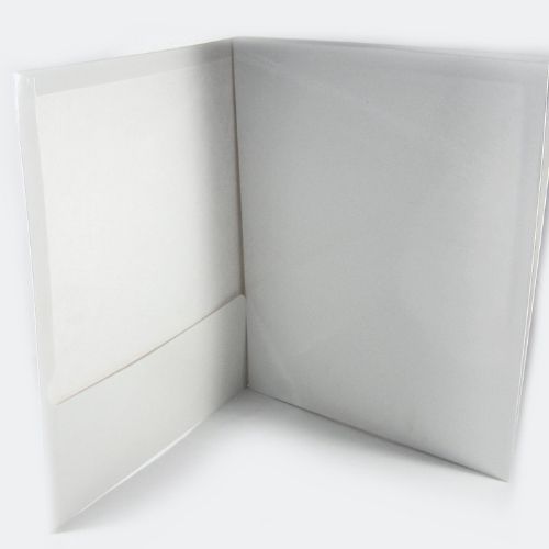 Folder En Todas Las Medidas Color Blanco Abierto