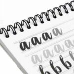 Libro lettering argollado 50 hojas Artisan Pasta Panafargo Practica