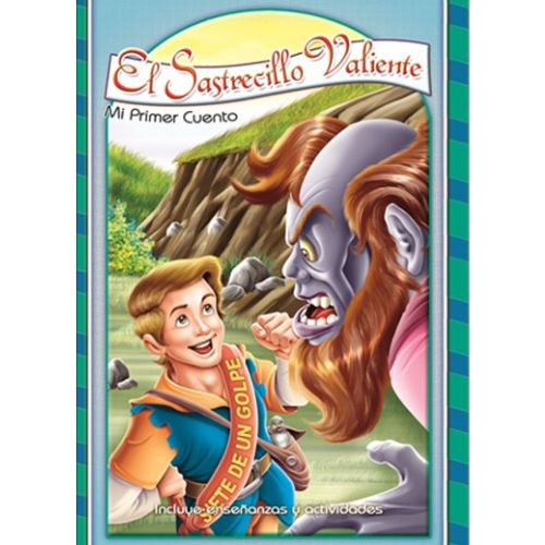 Libro para pintar cuento el sastrecillo valiente