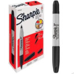 Marcador Sharpie Doble Punta Marcador Twin Tip Caja