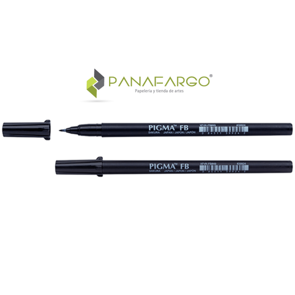 Marcador punta pincel pigma FB individual