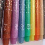 Marcadores Kiut Glitter X10 Norma Parte Inferior De Los Marcadores