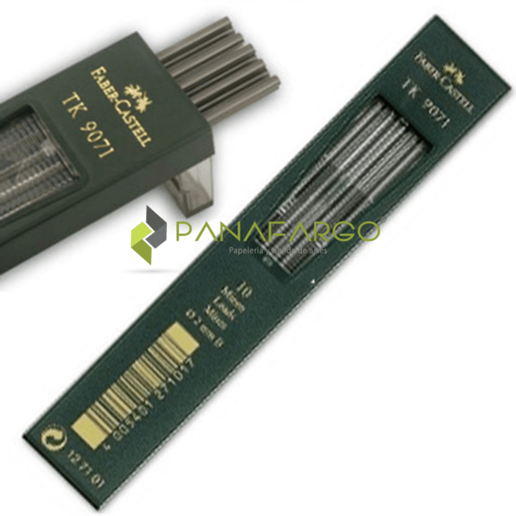 Minas 2mm Faber Castell HB 2B x 10 minas