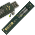 Minas 2mm Faber Castell HB 2B x 10 minas