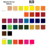 Oleo Bozzetto De 50ml En Todos Los Colores Rosado Fluorescente