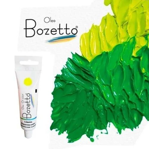 Oleo Bozzetto De 50ml En Todos Los Colores Verde Muestra