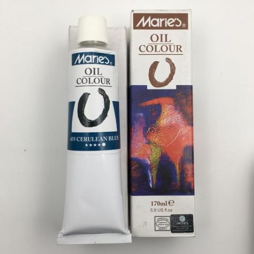 Oleo cerulean blue