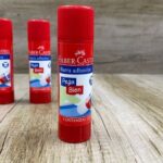 Pegante en barra 40 gr Faber Castell No Toxica Fondo De Madera