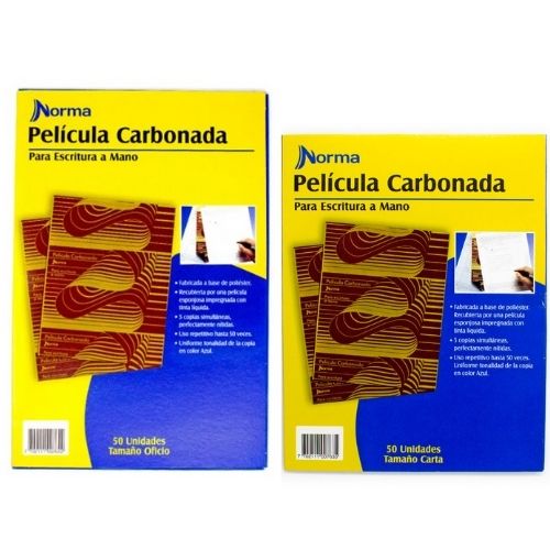 Pelicula Carbonada Norma De Tamano Oficio Y Carta