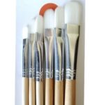 Pincel Lengua De Gato ◄ Pointer X 6 pinceles