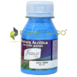 Pintura Acrilica Franco Arte 60 ml Al Frio Azul Bebe Panafargo