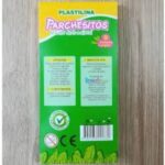 Plastilina parchesitos En Todos Los Tamanos Parte De Atras De La Caja