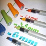 Plumas Pilot Para Caligrafia En Todas Los Calibres Medidas Con Muestra