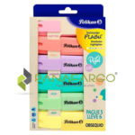 Resaltador Pastel Pelikan X 6 estuche Panafargo