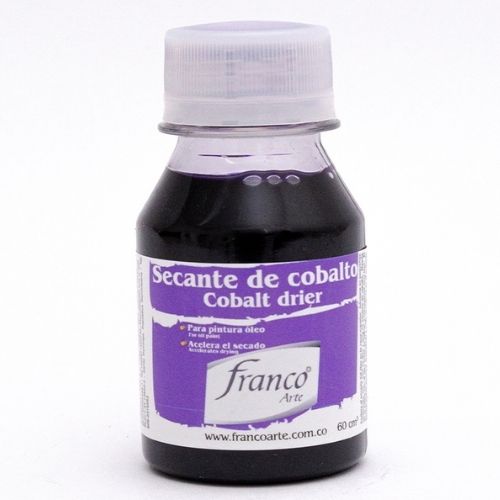 Secante De Cobalto Franco Arte De 60ml Para Oleo Pintura Con Cobalto Portada