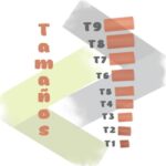 Tamanos tejas para maqueta