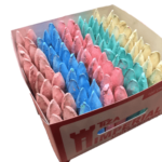 Tiza Escolar en todos los colores y tamanos x100abierta Panafargo