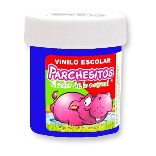 Vinilos Acrilicos Pequenos Parchesitos De 33 Gramos En Varios Colores Color Azul