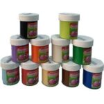 Vinilos Acrilicos Pequenos Parchesitos De 33 Gramos En Varios Colores En Doble Piramide