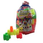 bloques didacticos armatodo bolsa x 100 piezas