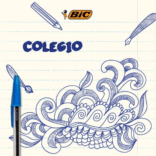 boligrafo escolar bic