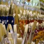 brochas para pintar pelo sintetico set x 4 tamanos diferentes DE TODA