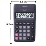 calculadora pequena 8 digitos HL 815L