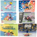 carpetas con divisiones marca primavera 13 bolsillos estampada