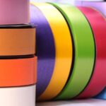 Cinta de papel para hacer moños decorativos en muchos colores