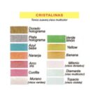 cristalinas holograficas multicolor